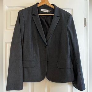 Calvin Klein Women’s Gray Skirt Suit